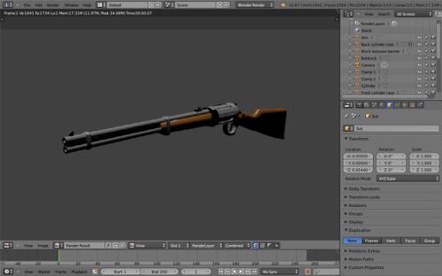Cyclinder Rifle (Revolver Rifle) preview image